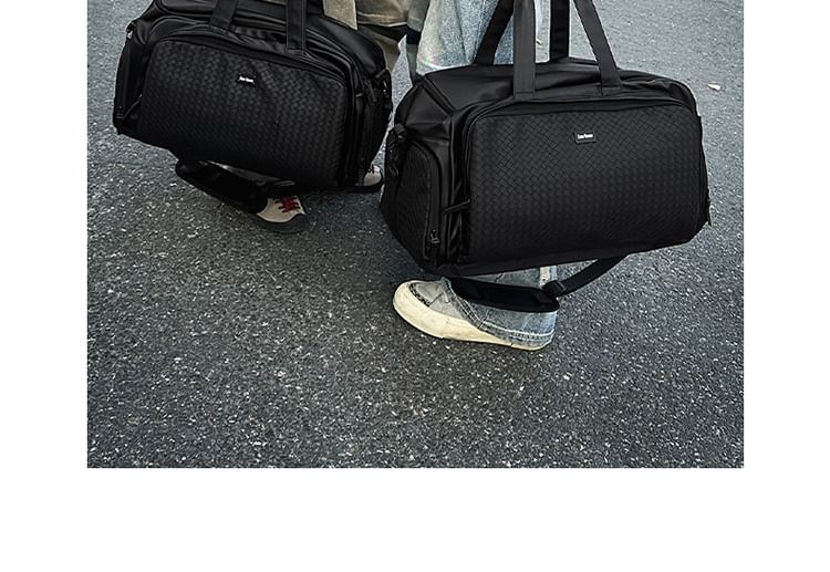 Plain Panel Duffel Bag