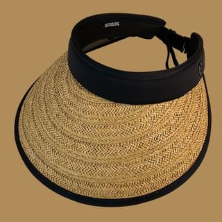 Straw Sun Visor
