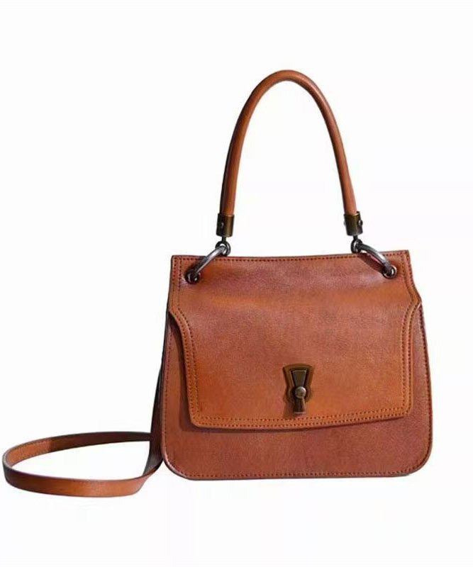 Bag Faux Brown Retro Solid Micro Leather New Durable