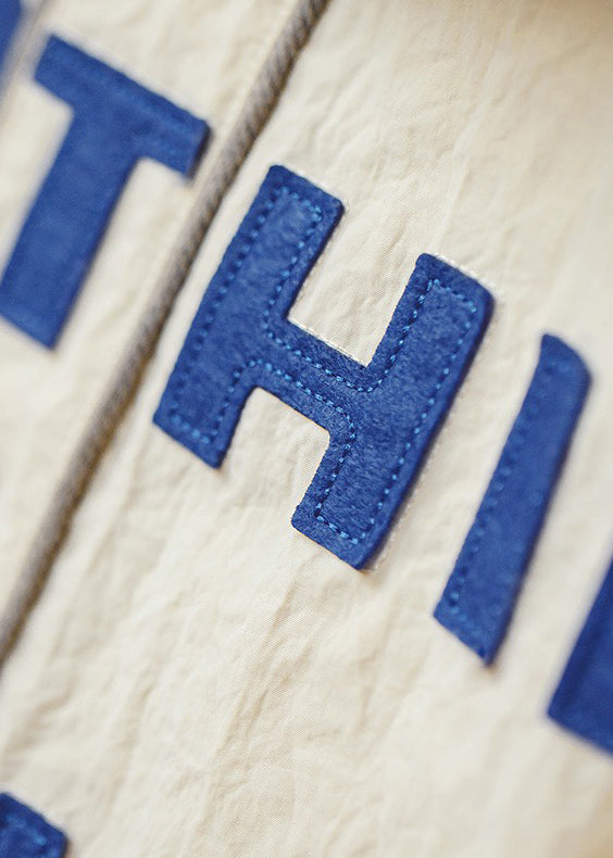 Plus Size Khaki Letter Button Pockets Cotton Men Shirts Half Sleeve