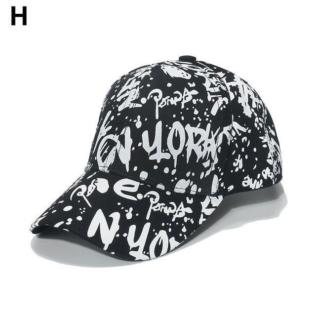 Graphic Print Baseball Cap (Various Designs)