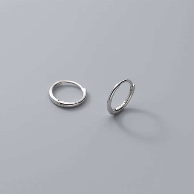Sterling Silver Hoop Earring
