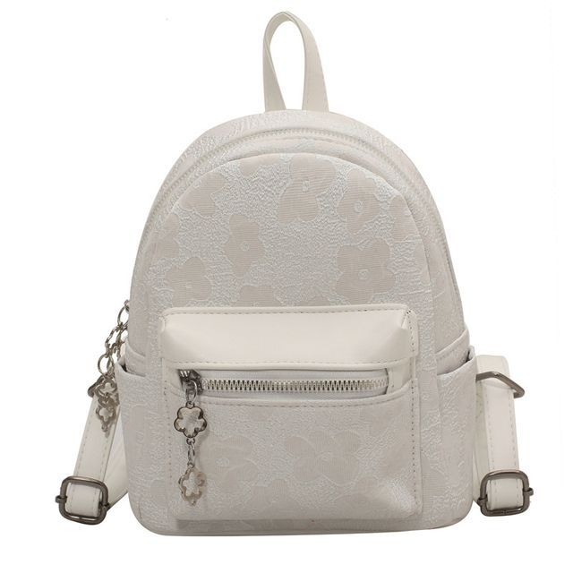 Floral Zip Backpack