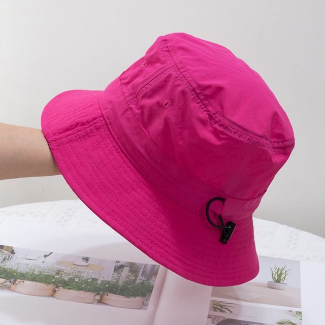 Drawstring Bucket Hat