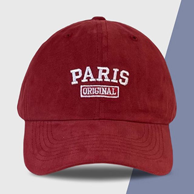 Baseball Cap Embroidered Lettering