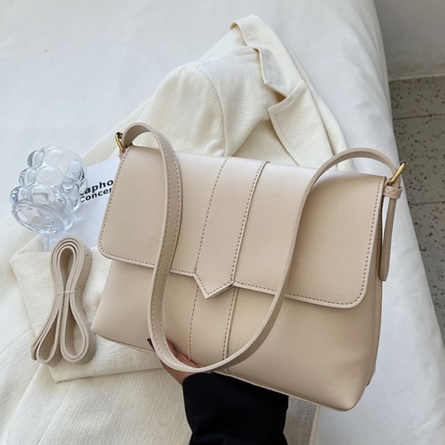 Shoulder Leather Faux Bag