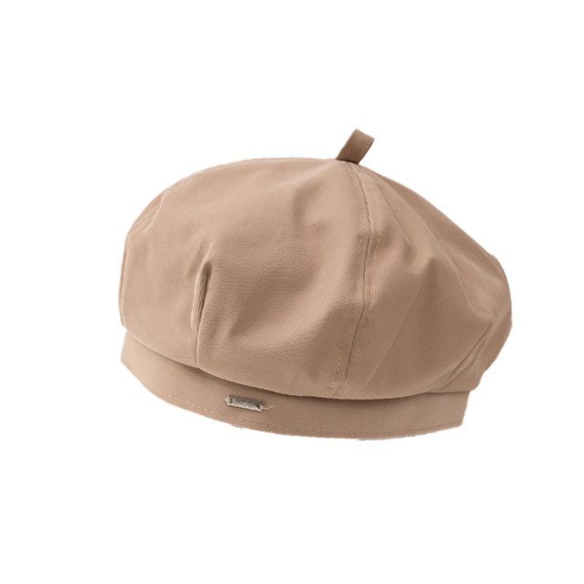 Metal Tag Plain Beret