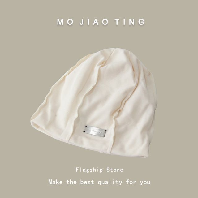 Metal Buckled Beanie