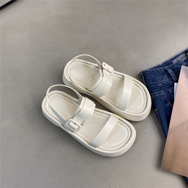 Slingback Platform Sandals