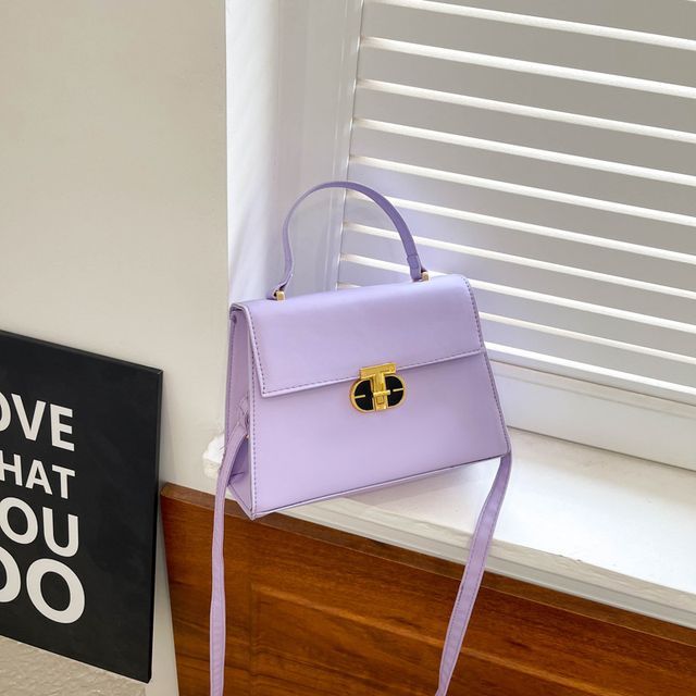 Top Handle Flap Crossbody Bag