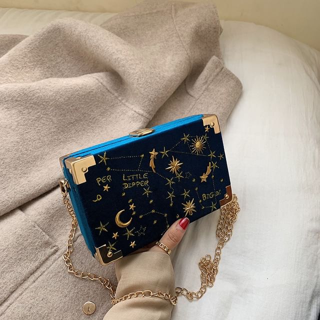 Crescent Box Crossbody Bag