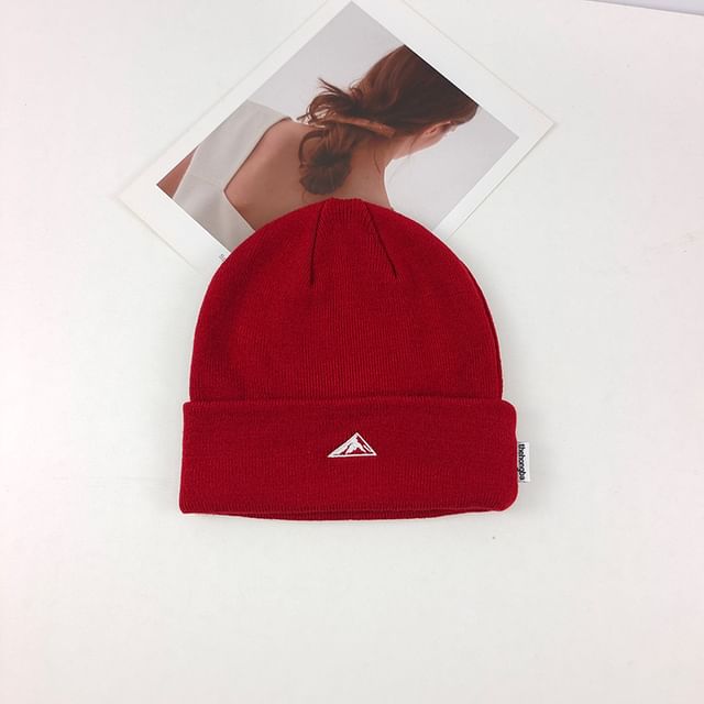 Embroidered Beanie