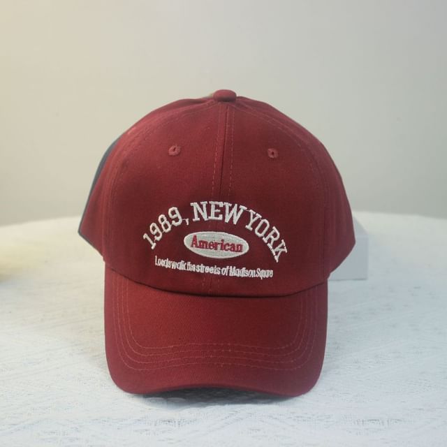 Baseball Cap Lettering