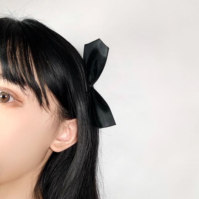 Hair Fabric Clip Bow