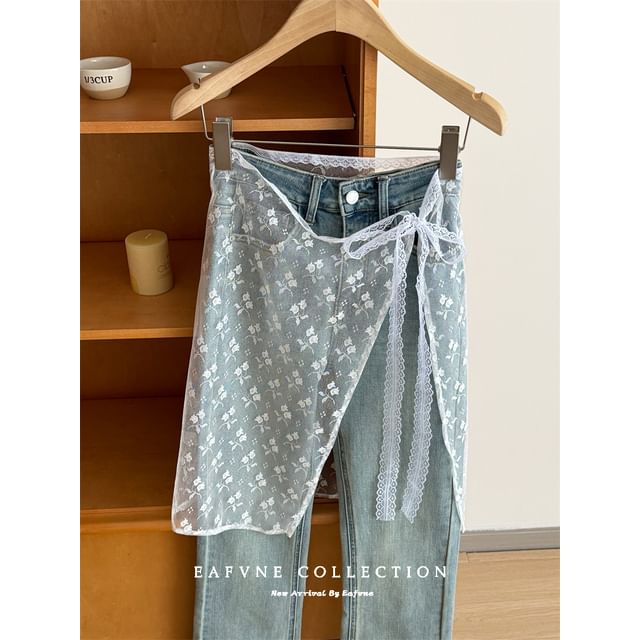 Lace Skirt Apron (Various Half Designs)