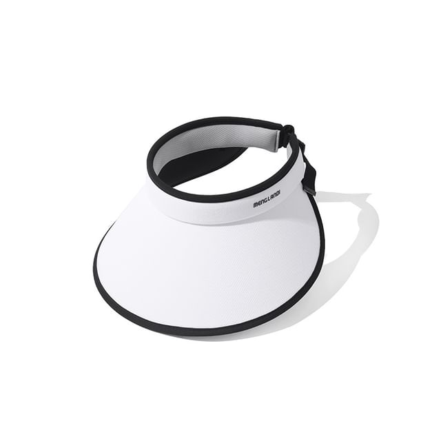 Trim Contrast Sun Visor