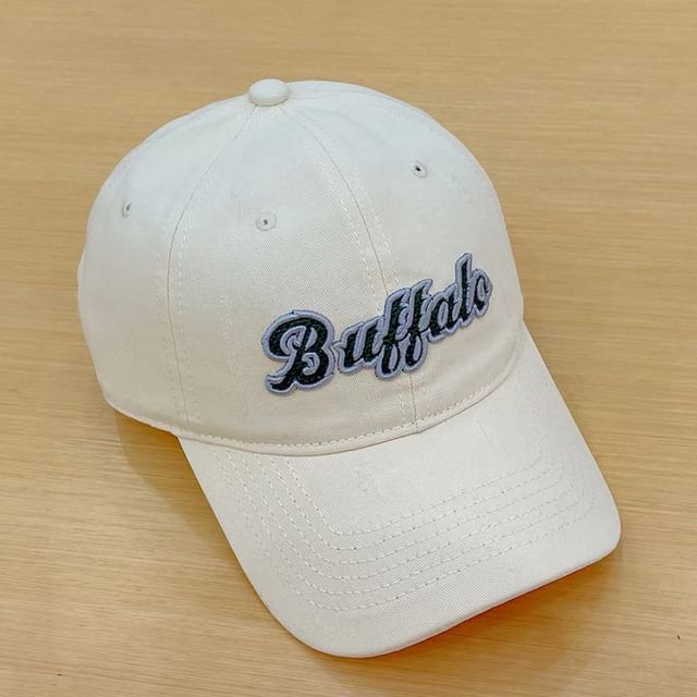 Embroidered Baseball Cap Lettering