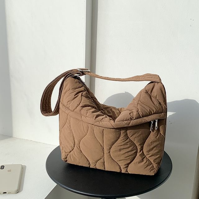 Crossbody Bag Plain Quilted