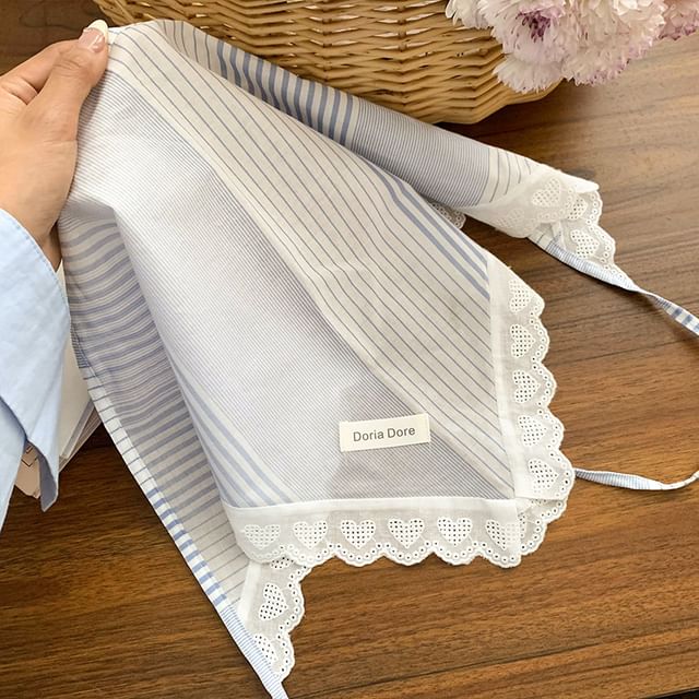 Head Trim Designs) Lace Scarf Triangle (Various