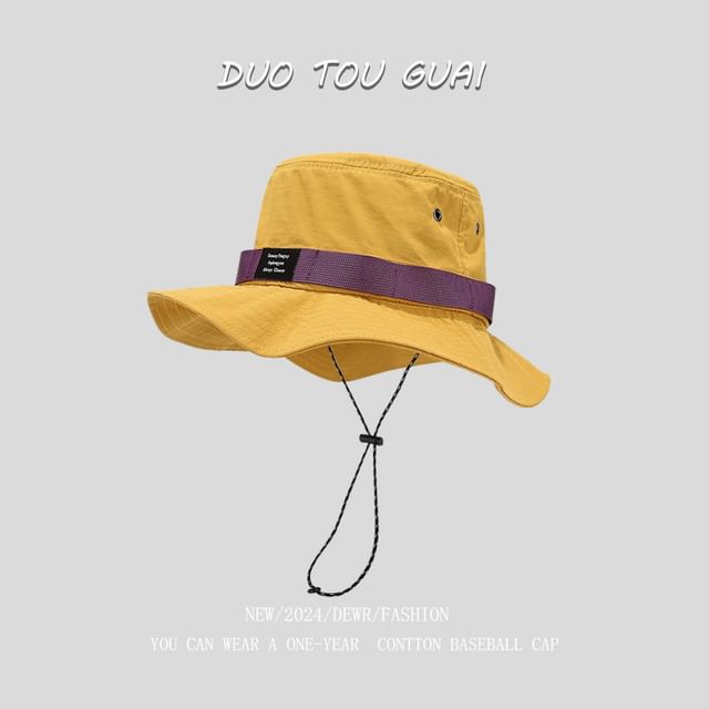 Contrast Trim Hat Boonie