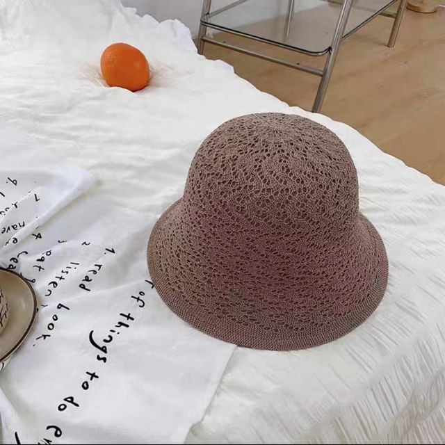 Plain Crochet Hat Cloche