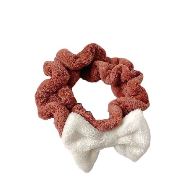 Bow Ruffle Face Wash Headband