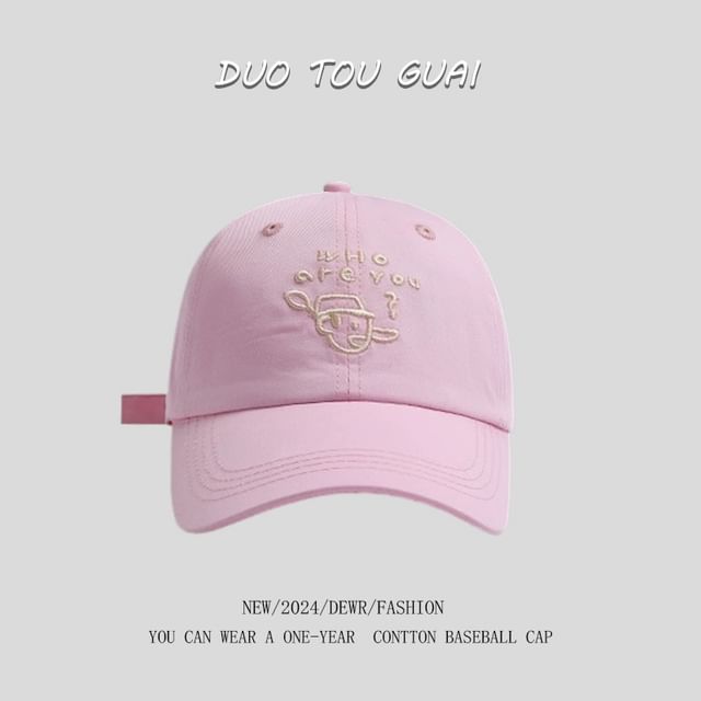 Cap Embroidered Cartoon Baseball