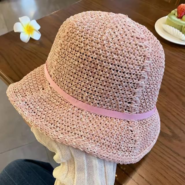 Hat Bucket Straw