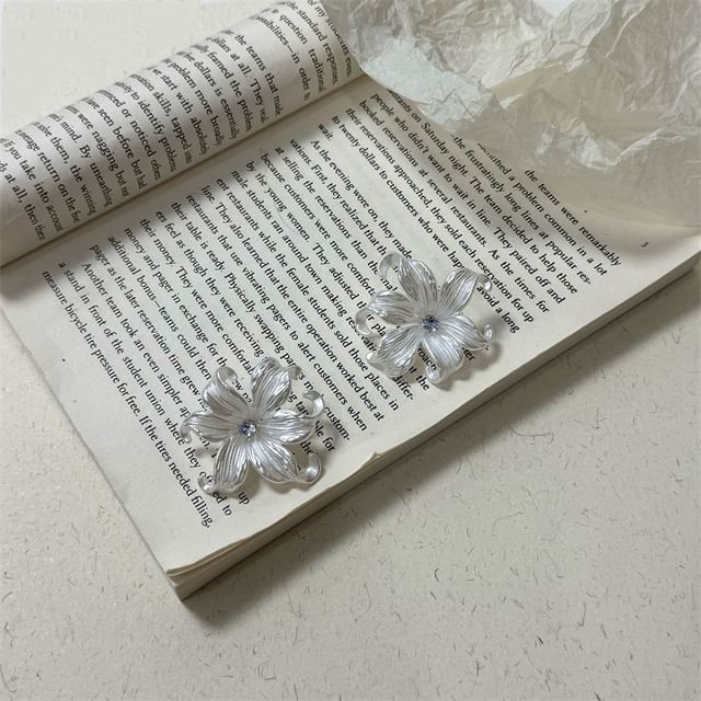 Floral Alloy Stud Earring / Dangle Earring