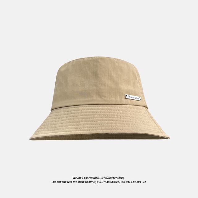 Metal Plate Bucket Hat