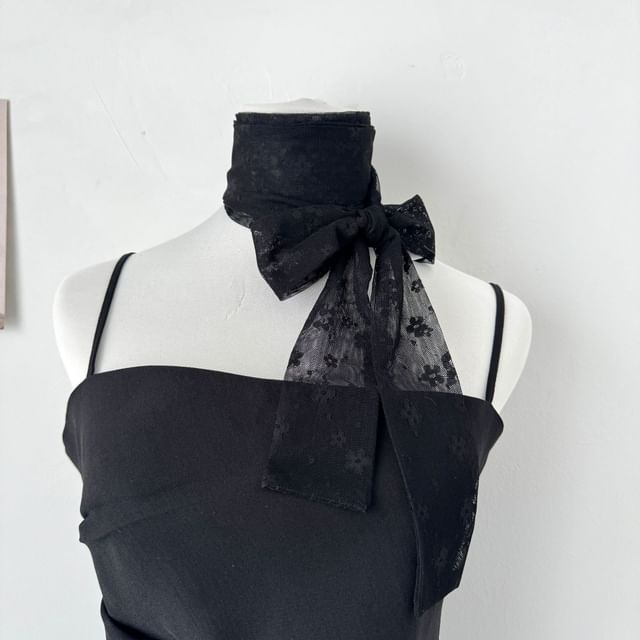 Lace Scarf / Hair Tie Scarf (Various Designs)