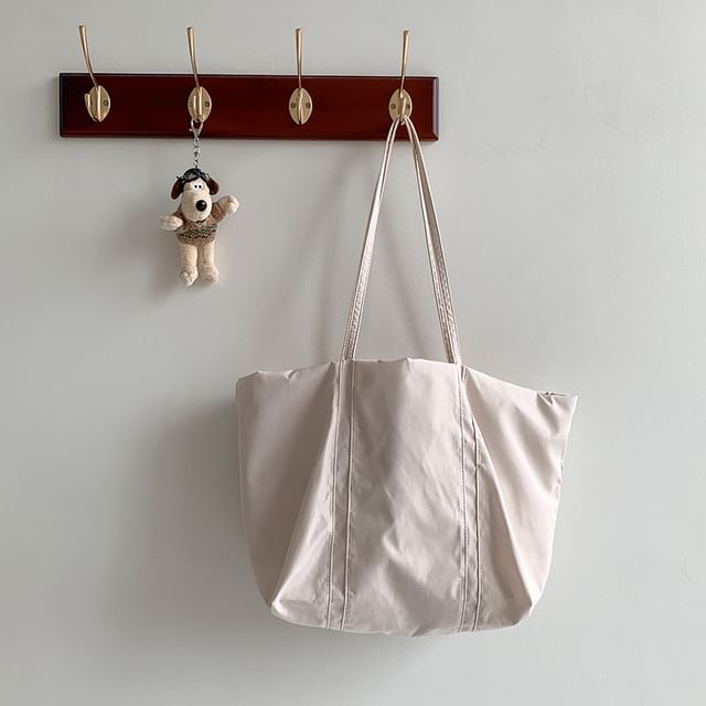 Plain Nylon Tote Bag