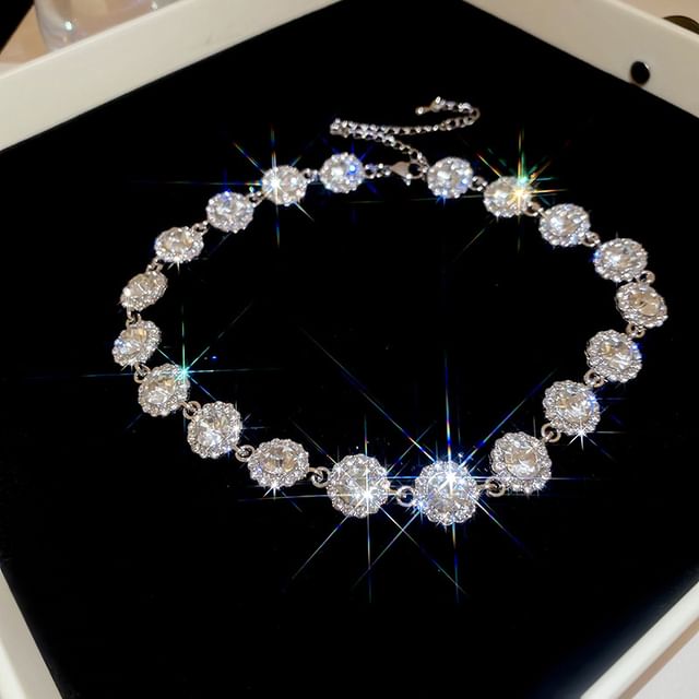 Strass Halskette