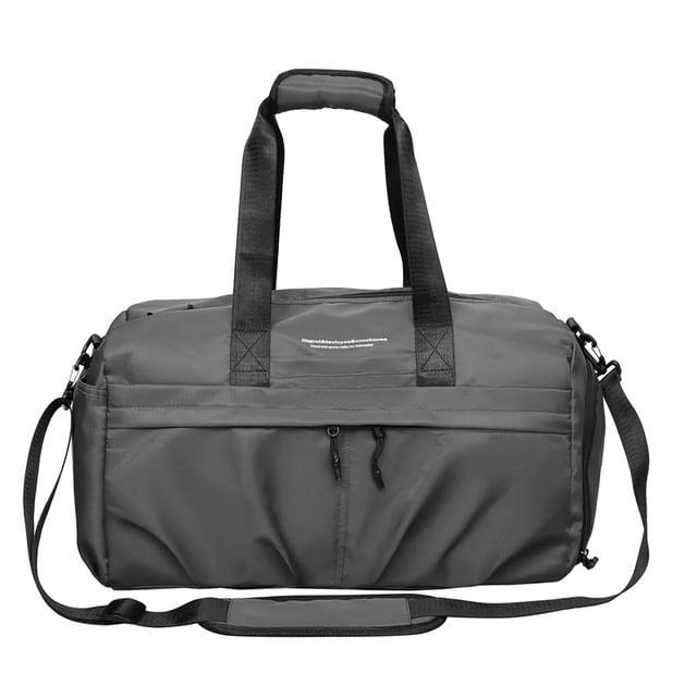 Duffel Lettering Nylon Bag