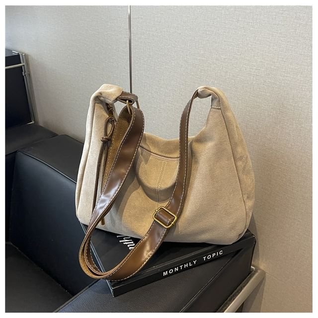 Leather Shoulder Faux Bag