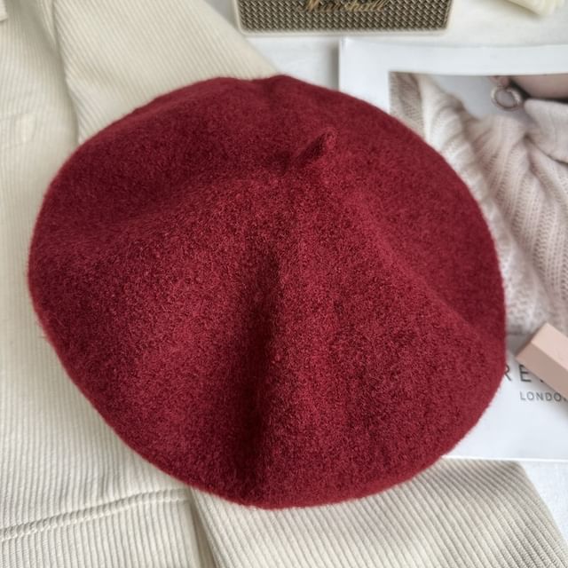 Plain Woolen Beret