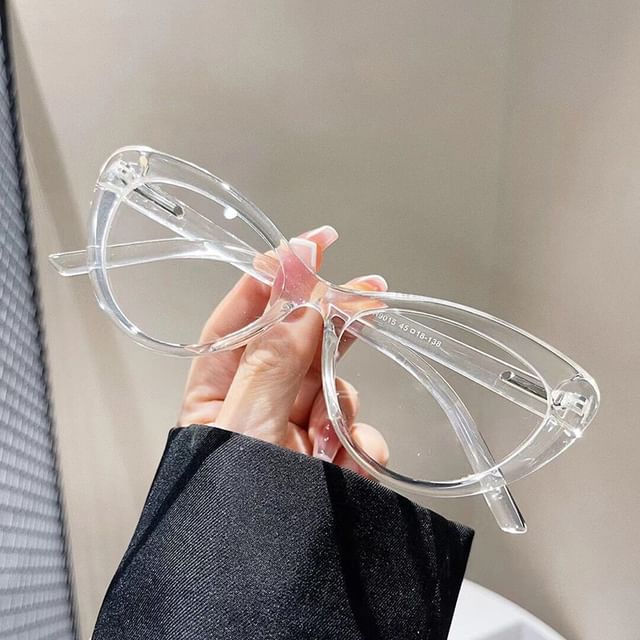 Plain Cat Eye Eyeglasses
