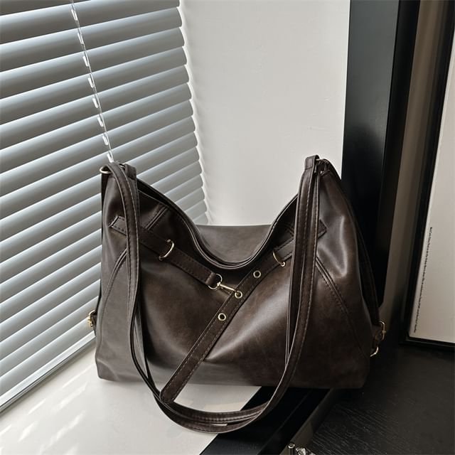 Buckled Backpack Tote
