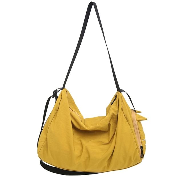 Cat Print Messenger Bag Nylon