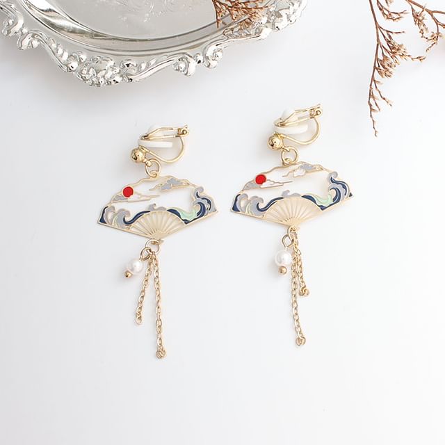 Crane Alloy Dangle Earring (Various Designs)