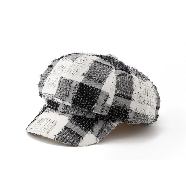 Distressed Hat Patchwork Bucket