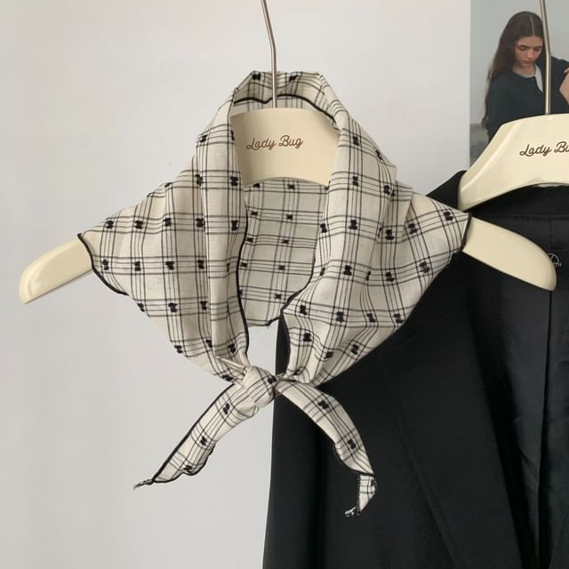 Plaid Neckerchief