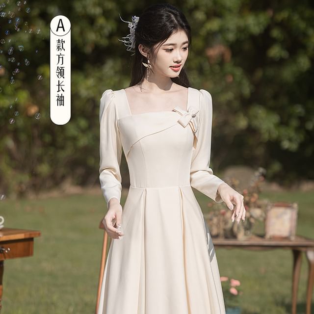 Evening (Various Bridesmaid Gown Plain Designs)