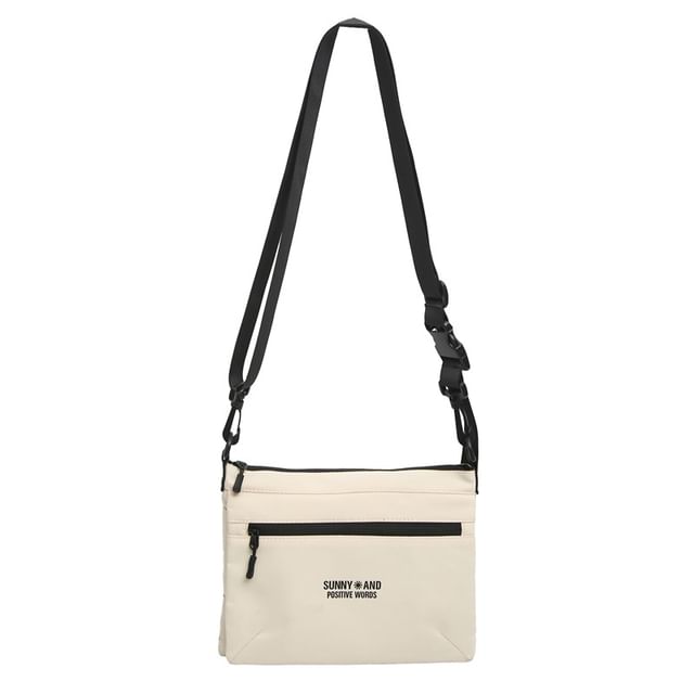 Bag Crossbody Print Nylon Lettering
