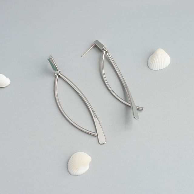 Bar Dangle Earring / Clip-On Earring