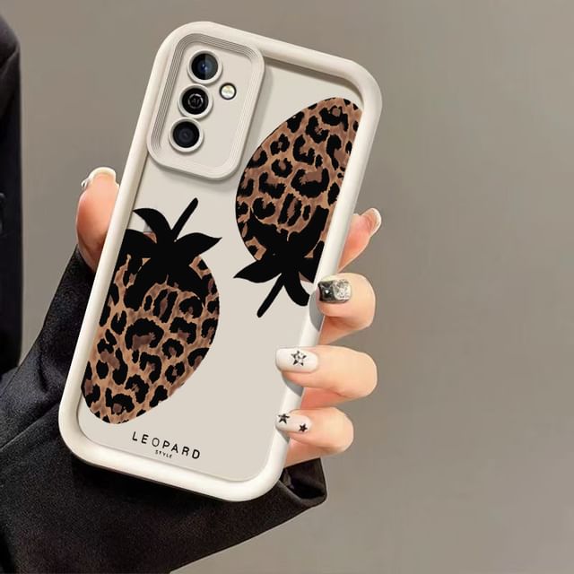 Strawberry Print Samsung Phone Case