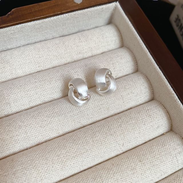 Layered Stud Earring