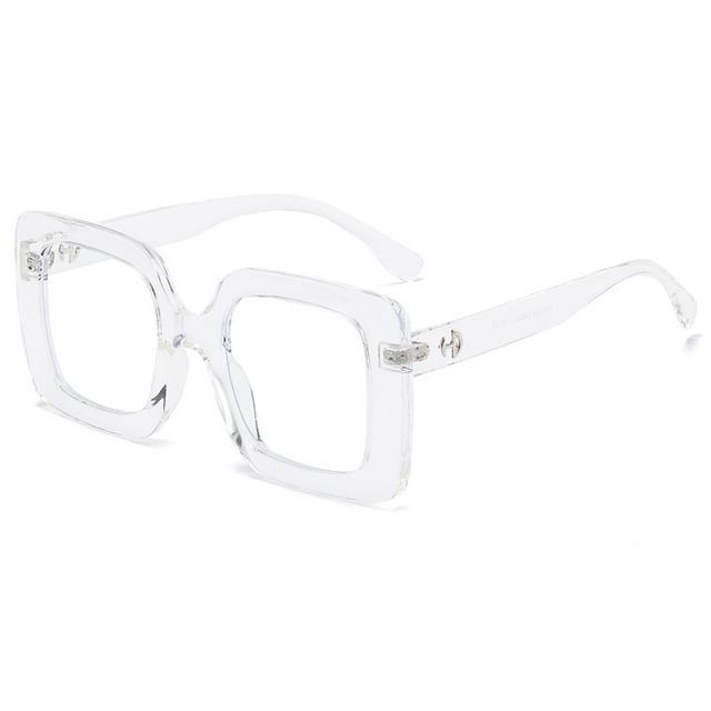 Square Thick Frame Sunglasses