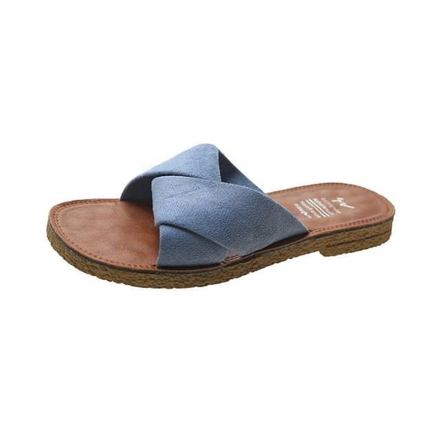 Criss Sandals Cross Slide