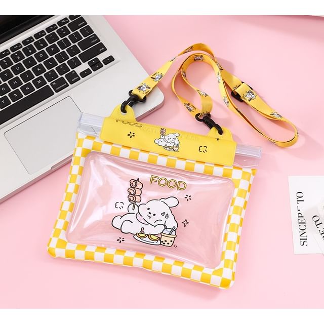 Animal Checker Waterproof Phone Crossbody Bag (Various Designs)